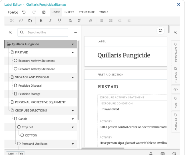 quill for pesticide companies switcher