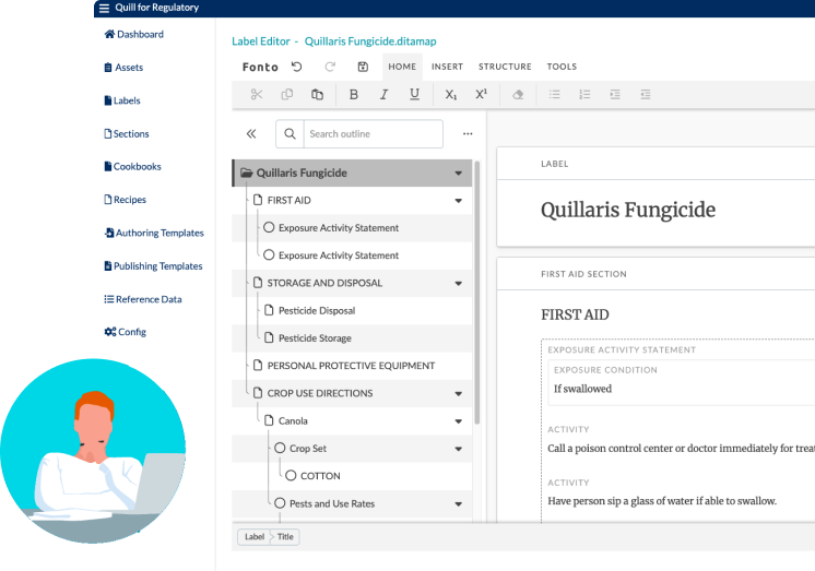 quillaris fungicide label authoring preview